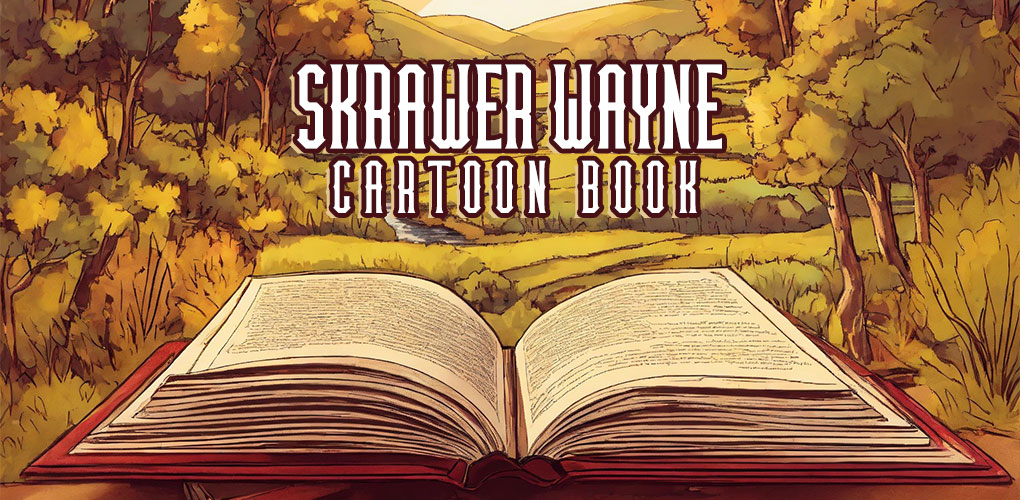 Skrawer Wayne Cartoon Book Skim Books